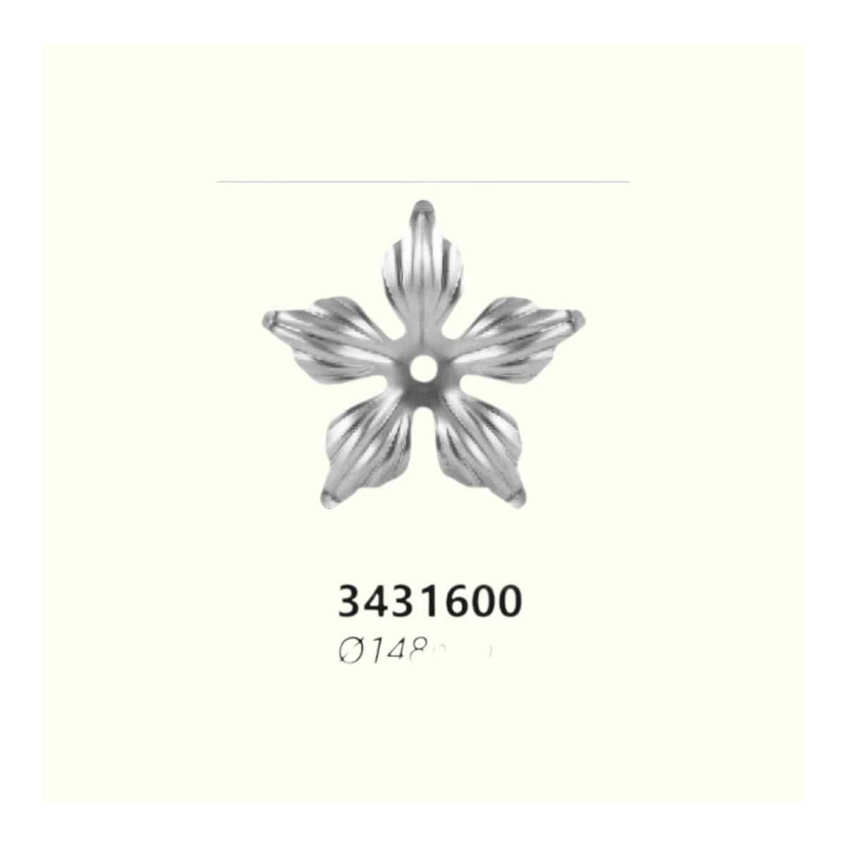 Розетка 3431600 (2 mm), D= 148 mm
