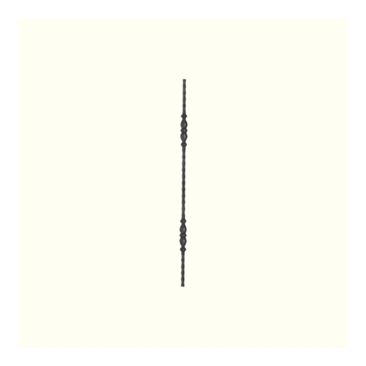 Декоративен прът от ковано желязо TK320 (11,5*11,5mm), 12*25*800 mm